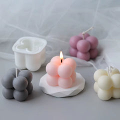 3D Irregular Silicone Candle Mould Aromatherapy Candle Mould DIY Handmade Candle Material Resin Mold Candle Making Suppli