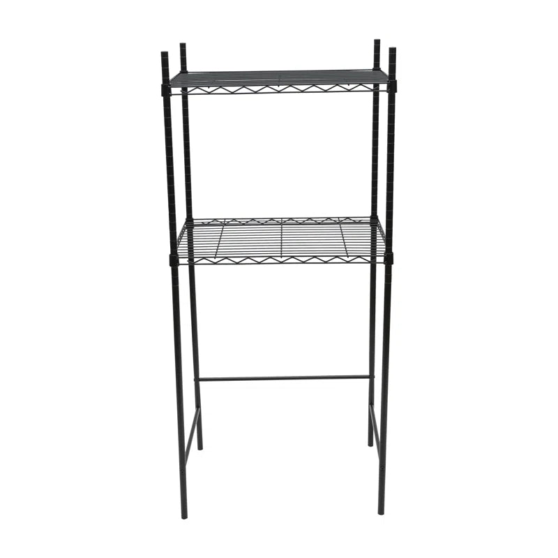 Galgano 53" H X 24" W X 18" D Microwave and Mini-Fridge Storage Rack