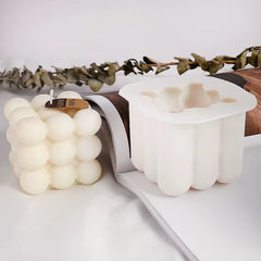 3D Irregular Silicone Candle Mould Aromatherapy Candle Mould DIY Handmade Candle Material Resin Mold Candle Making Suppli