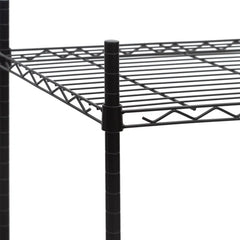 Galgano 53" H X 24" W X 18" D Microwave and Mini-Fridge Storage Rack