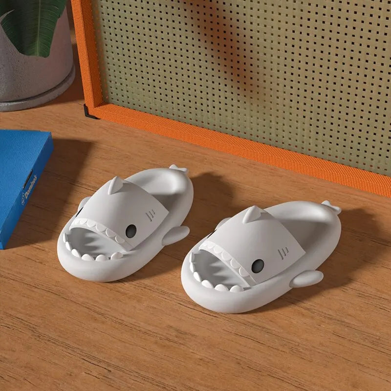 Unisex Soft EVA Shark Slippers
