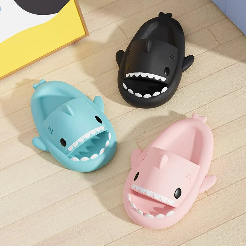 Unisex Soft EVA Shark Slippers