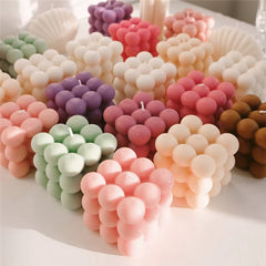 3D Irregular Silicone Candle Mould Aromatherapy Candle Mould DIY Handmade Candle Material Resin Mold Candle Making Suppli